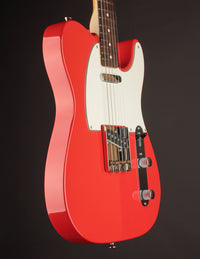 Lentz Traditional Tele Fiesta Red w/Brazilian (USED, 2015)