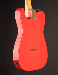 Lentz Traditional Tele Fiesta Red w/Brazilian (USED, 2015)