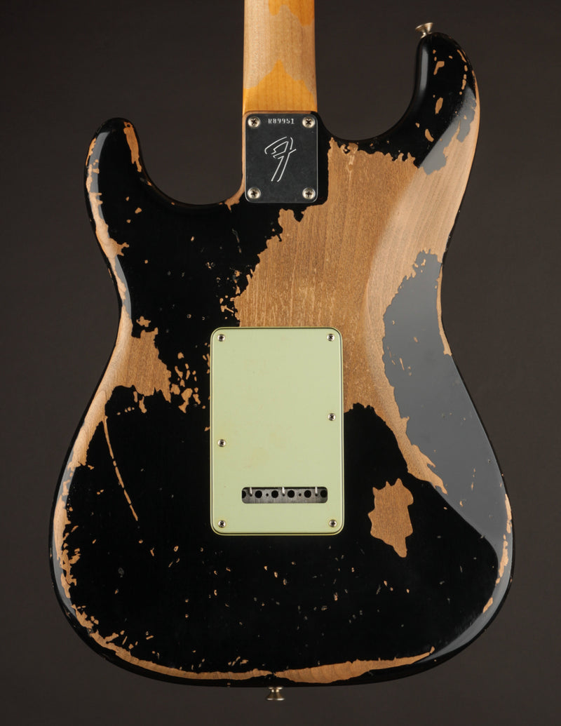 Fender Masterbuilt Jason Smith 1968 Michael Landau Stratocaster Black/Relic (USED, 2018)