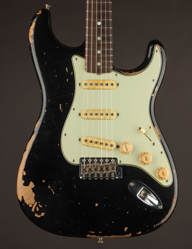 Fender Masterbuilt Jason Smith 1968 Michael Landau Stratocaster Black/Relic (USED, 2018)