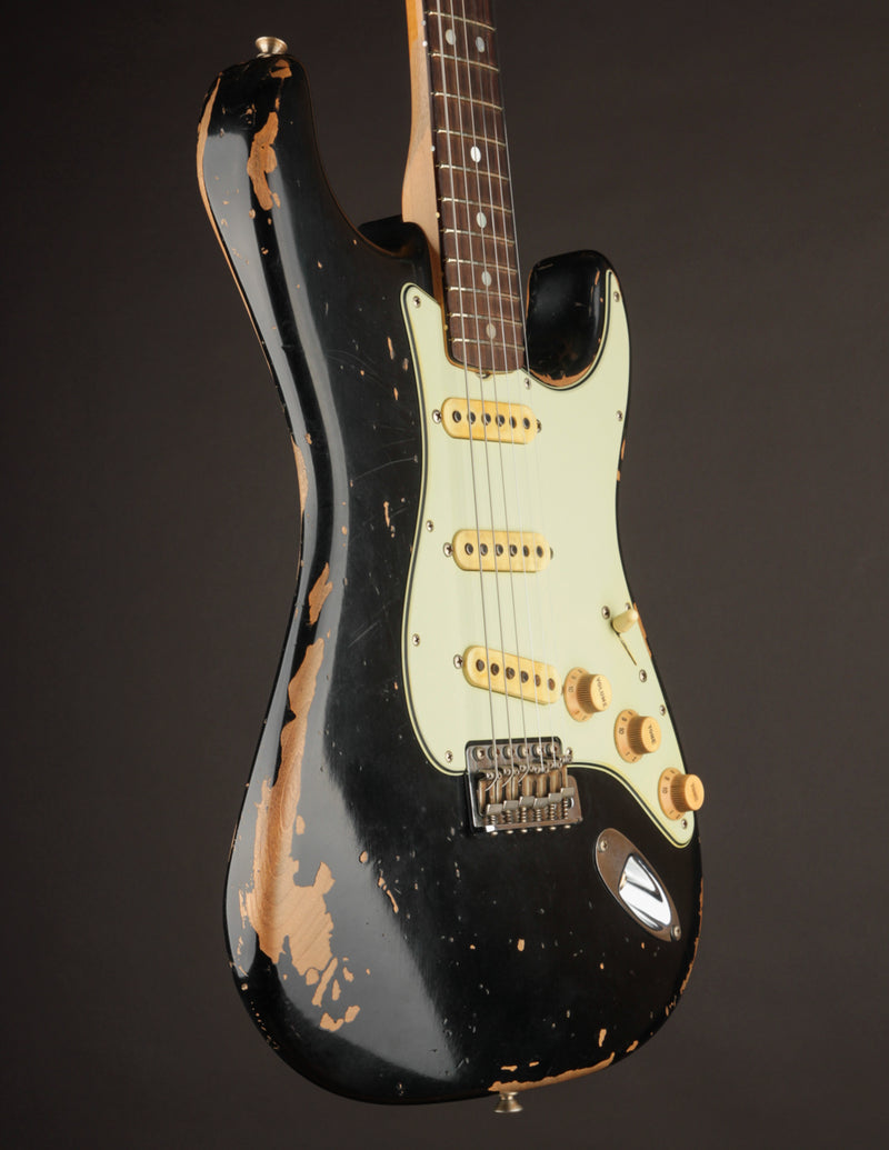 Fender Masterbuilt Jason Smith 1968 Michael Landau Stratocaster Black/Relic (USED, 2018)