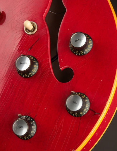 Gibson Murphy Lab '64 ES-335 Cherry Danocaster Makeover (USED, 2024)