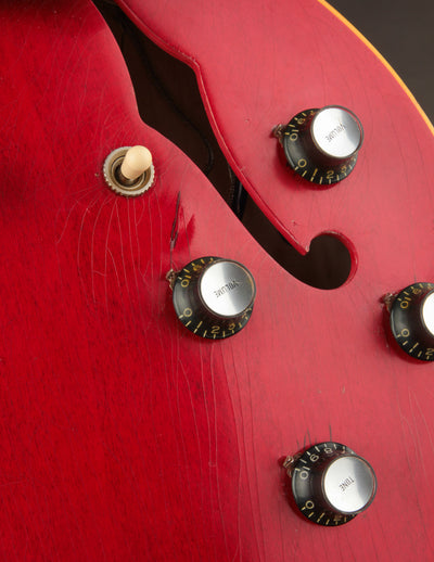 Gibson Murphy Lab '64 ES-335 Cherry Danocaster Makeover (USED, 2024)