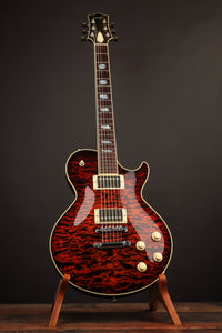 Collings City Limits Deluxe Quilt Tiger Eye w/ Throbaks (USED, 2018)
