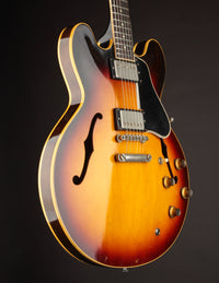 Side view of 1961 Sunburst Gibson ES-335TD 