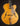 Blonde archtop guitar on a dark background