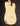 Back view of a cream-colored electric guitar on a black background