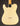 Back view of a Fender electric guitar with a blonde finish on a dark background