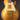 Gold electric guitar on a dark background