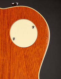 Close up of an electric guitar