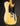 Side view of Blonde 1953 Fender Telecaster against a dark background