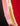 Close up of finish wear on a 1964 candy apple red Fender Stratocaster 