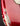 Close up of finish wear on a 1964 candy apple red Fender Stratocaster 