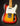 1968 Fender Telecaster electric guitar with a sunburst finish on a black background