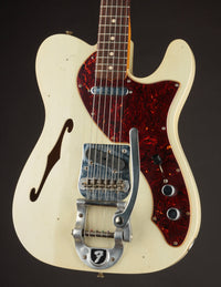 Fender Custom Shop 60s Tele Aged Olympic White w/ Bigsby (USED, 2019)