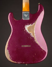 Fender Masterbuilt Andy Hicks 1960 Stratocaster Ruby Star Red Metallic Heavy Relic (USED, 2025)