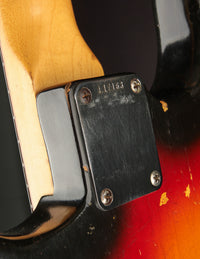 Fender Stratocaster # L17163, Sunburst (1963)