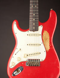 Fender Stratocaster Left-Handed, Fiesta Red (1965)