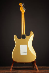 Fender Custom Shop Jimmie Vaughan Stratocaster, Aged Aztec Gold (USED, 2022)