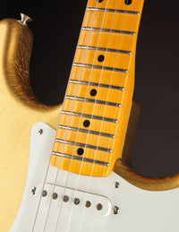 Fender Custom Shop Jimmie Vaughan Stratocaster, Aged Aztec Gold (USED, 2022)