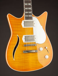 Frank Brothers Arcade Thinline Lemon/Tango Burst (USED, 2025)