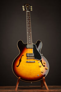Gibson Custom 1959 ES-335 Figured Reissue, Vintage Burst (USED, 2021)