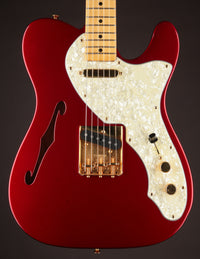 Fender Masterbuilt Fred Stuart Thinline Telecaster Candy Apple Red (USED, c.1990s)