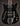 Frank Brothers "Brother's Choice" Arcade Thinline Piano Black