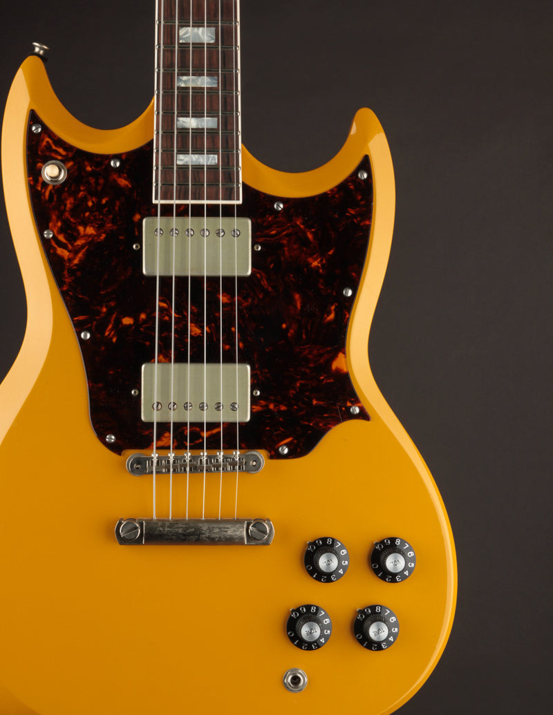 Frank Brothers Radar Yellow Oxide w/Righteous Sound Humbuckers