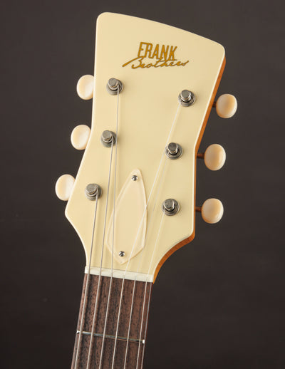 Frank Brothers Sonar Nicotine White Over Tobacco Sunburst