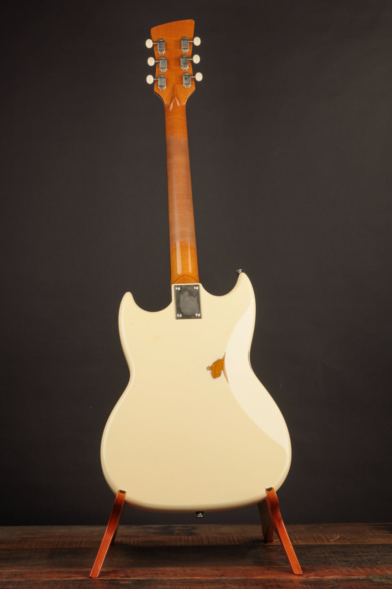 Frank Brothers Sonar Nicotine White Over Tobacco Sunburst