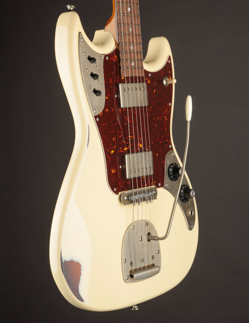 Frank Brothers Sonar Nicotine White Over Tobacco Sunburst