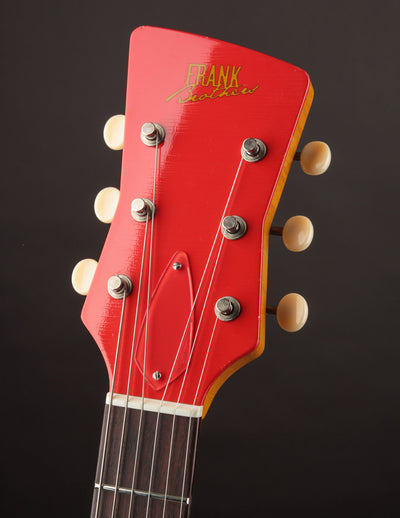 Frank Brothers Sonar w/P90s Aged Fiesta Red Over White