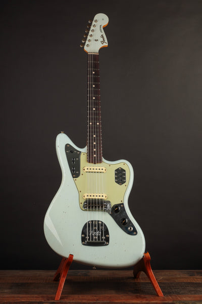 Fender Custom Shop '63 Jaguar Super Faded Aged Sonic Blue/Journeyman