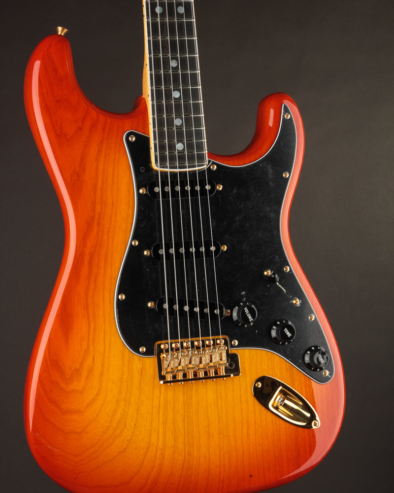 Fender American Custom MN Strat Ebony Fretboard Sienna Sunburst/NOS