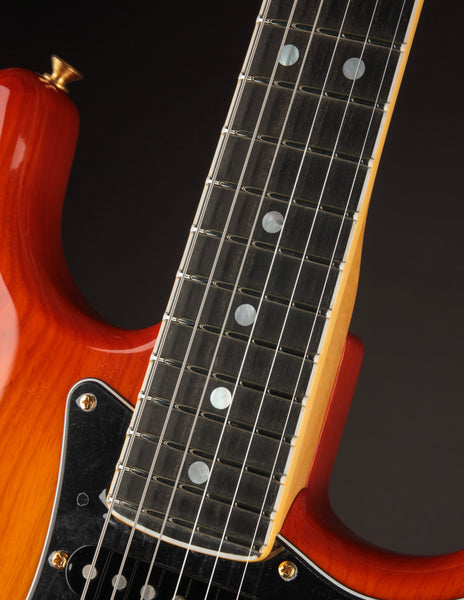 Fender American Custom Strat: Ebony Fretboard in Sienna Sunburst