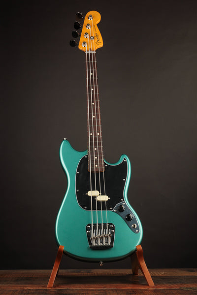 Fender American Professional Classic Mustang Bass Faded Sherwood Green Metallic
