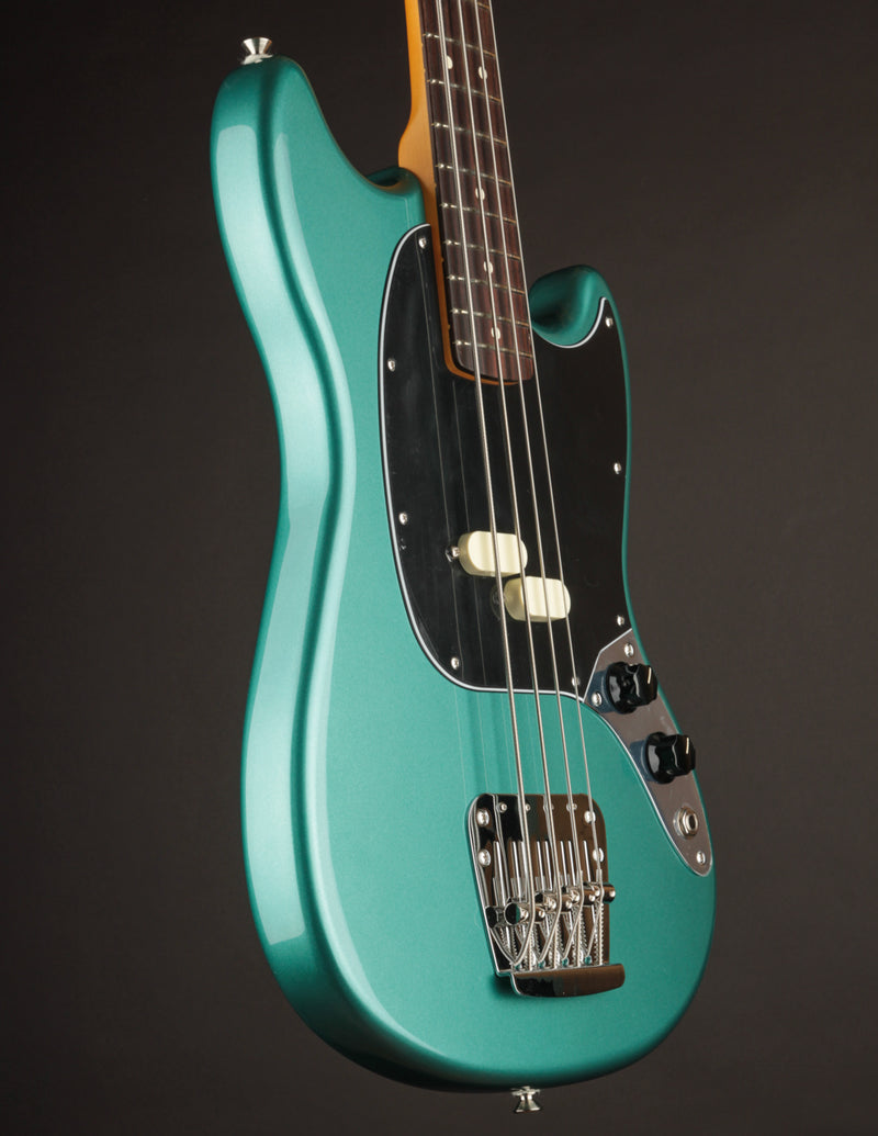Fender American Professional Classic Mustang Bass Faded Sherwood Green Metallic
