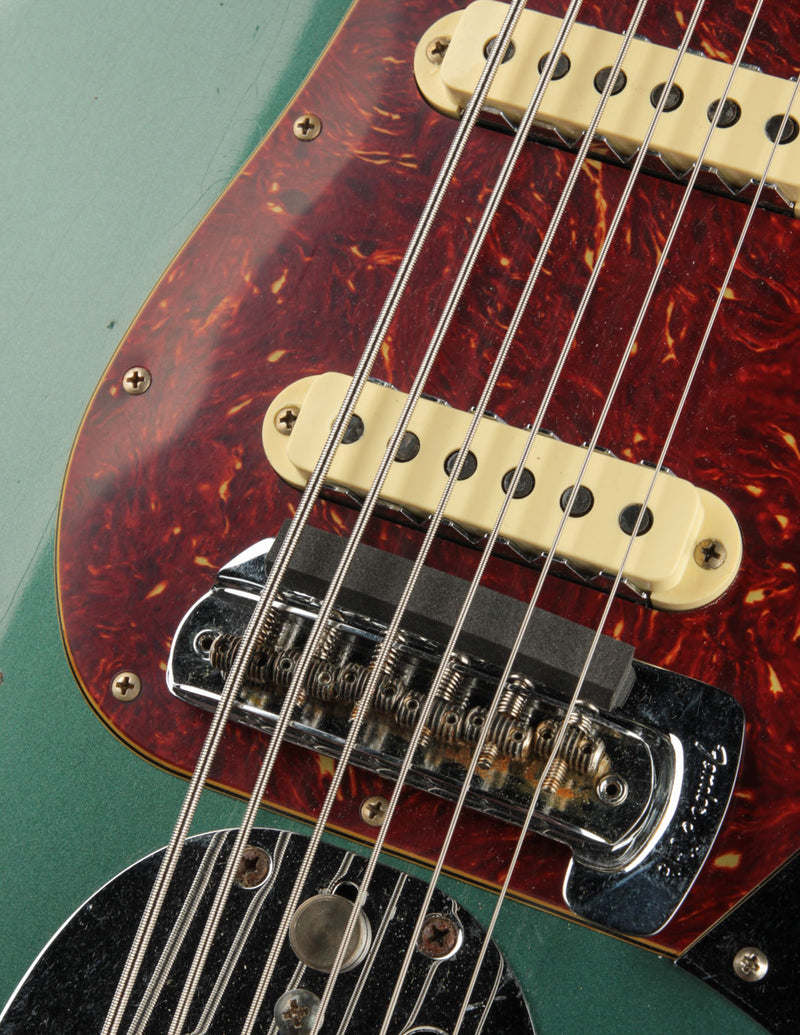 Fender Bass VI Aged Sherwood Green Metallic/Journeyman
