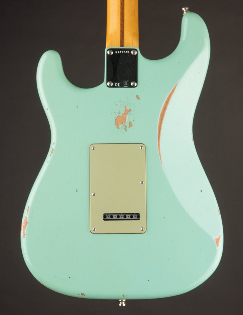 Fender Custom Shop Custom DLX HB S-1 Stratocaster NAMM 2025 Aged Surf Green/Relic
