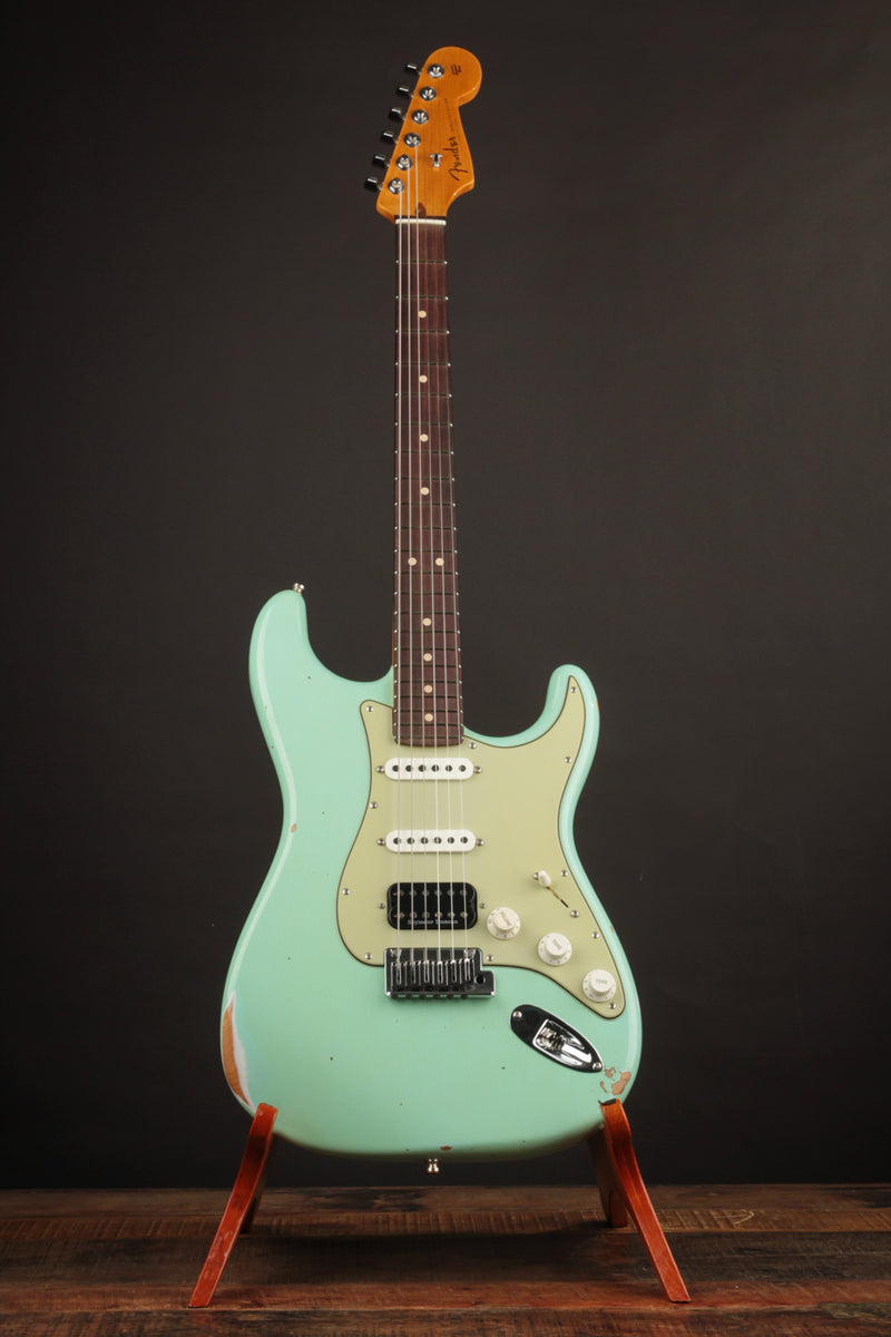 Fender Custom Shop Custom DLX HB S-1 Stratocaster NAMM 2025 Aged Surf Green/Relic