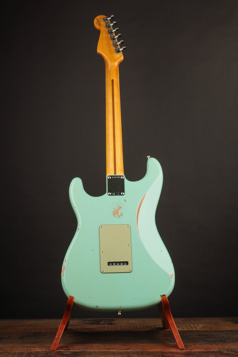 Fender Custom Shop Custom DLX HB S-1 Stratocaster NAMM 2025 Aged Surf Green/Relic