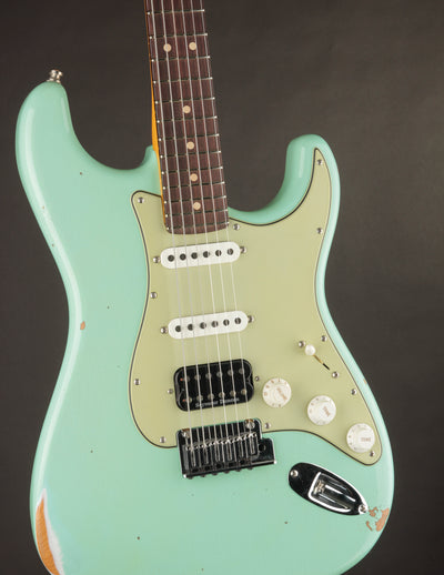 Fender Custom Shop Custom DLX HB S-1 Stratocaster NAMM 2025 Aged Surf Green/Relic