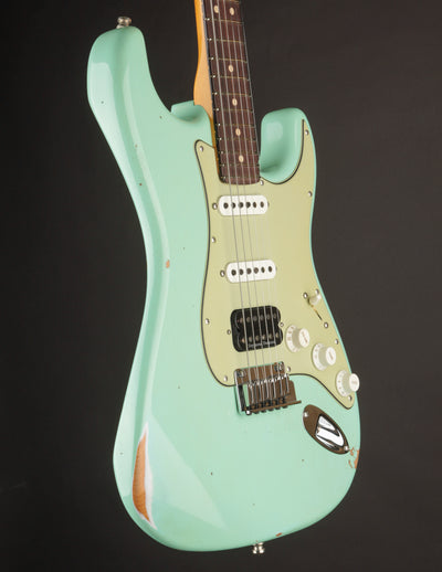 Fender Custom Shop Custom DLX HB S-1 Stratocaster NAMM 2025 Aged Surf Green/Relic