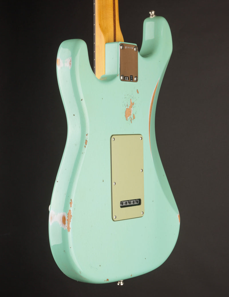 Fender Custom Shop Custom DLX HB S-1 Stratocaster NAMM 2025 Aged Surf Green/Relic