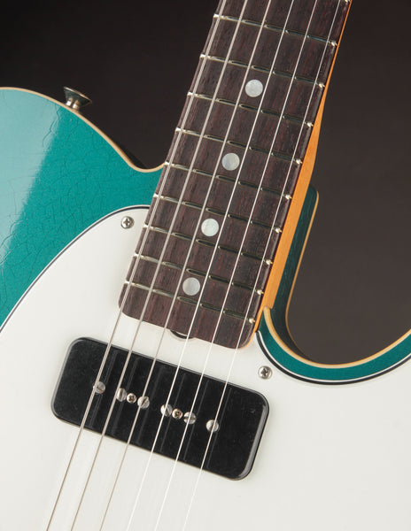 Fender Custom Shop Double Esquire 2025: Aged Ocean Turquoise at