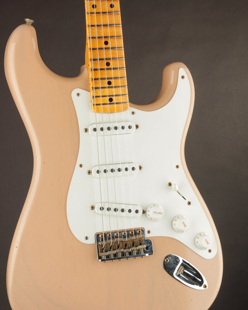 Fender Custom Shop 1955 Compound Radius Stratocaster LTD NAMM 2025 Dirty White Blonde/Journeyman