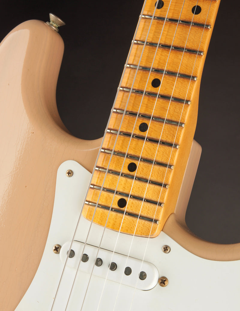 Fender Custom Shop 1955 Compound Radius Stratocaster LTD NAMM 2025 Dirty White Blonde/Journeyman