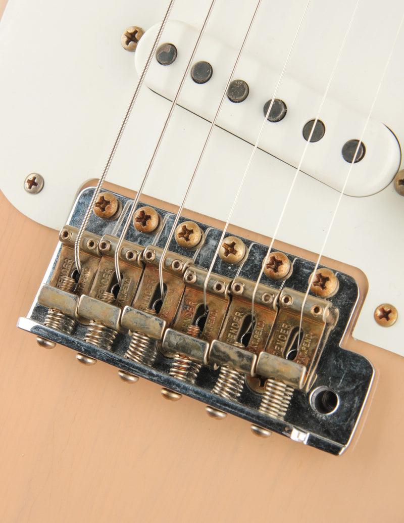 Fender Custom Shop 1955 Compound Radius Stratocaster LTD NAMM 2025 Dirty White Blonde/Journeyman