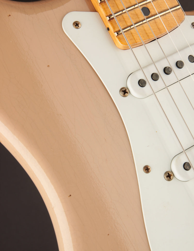 Fender Custom Shop 1955 Compound Radius Stratocaster LTD NAMM 2025 Dirty White Blonde/Journeyman